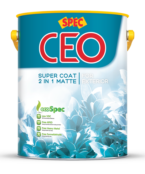 26. SPEC CEO SUPER COAT 2 IN 1 MATTE FOR EXTERIOR 4,375L