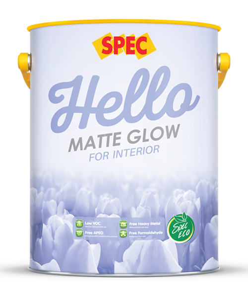 SPEC HELLO MATTE GLOW FOR INTERIOR 4,375L