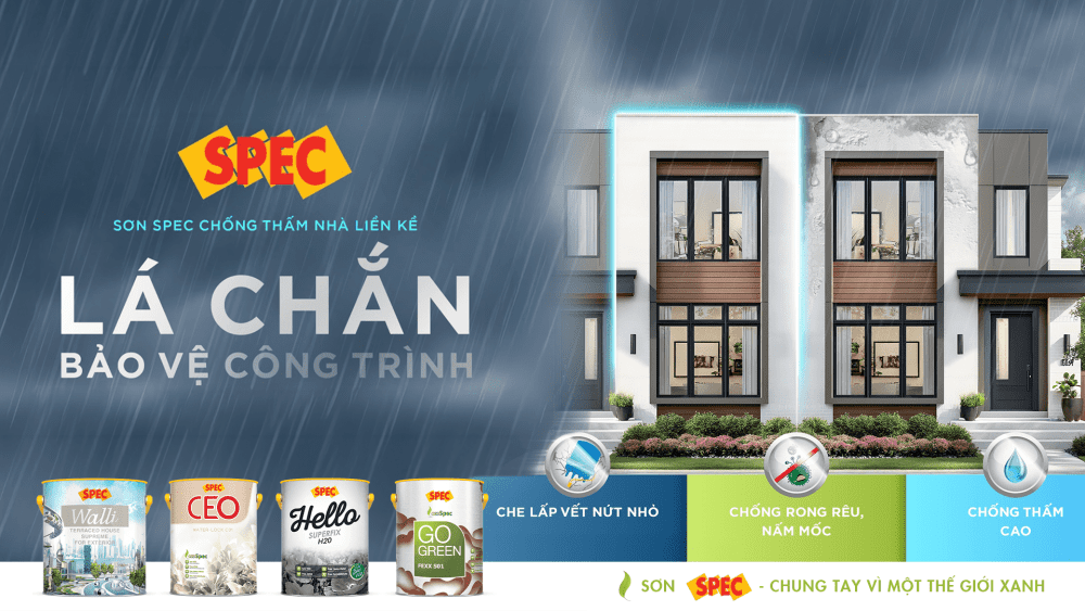 Sơn chống thấm nhà liền kề