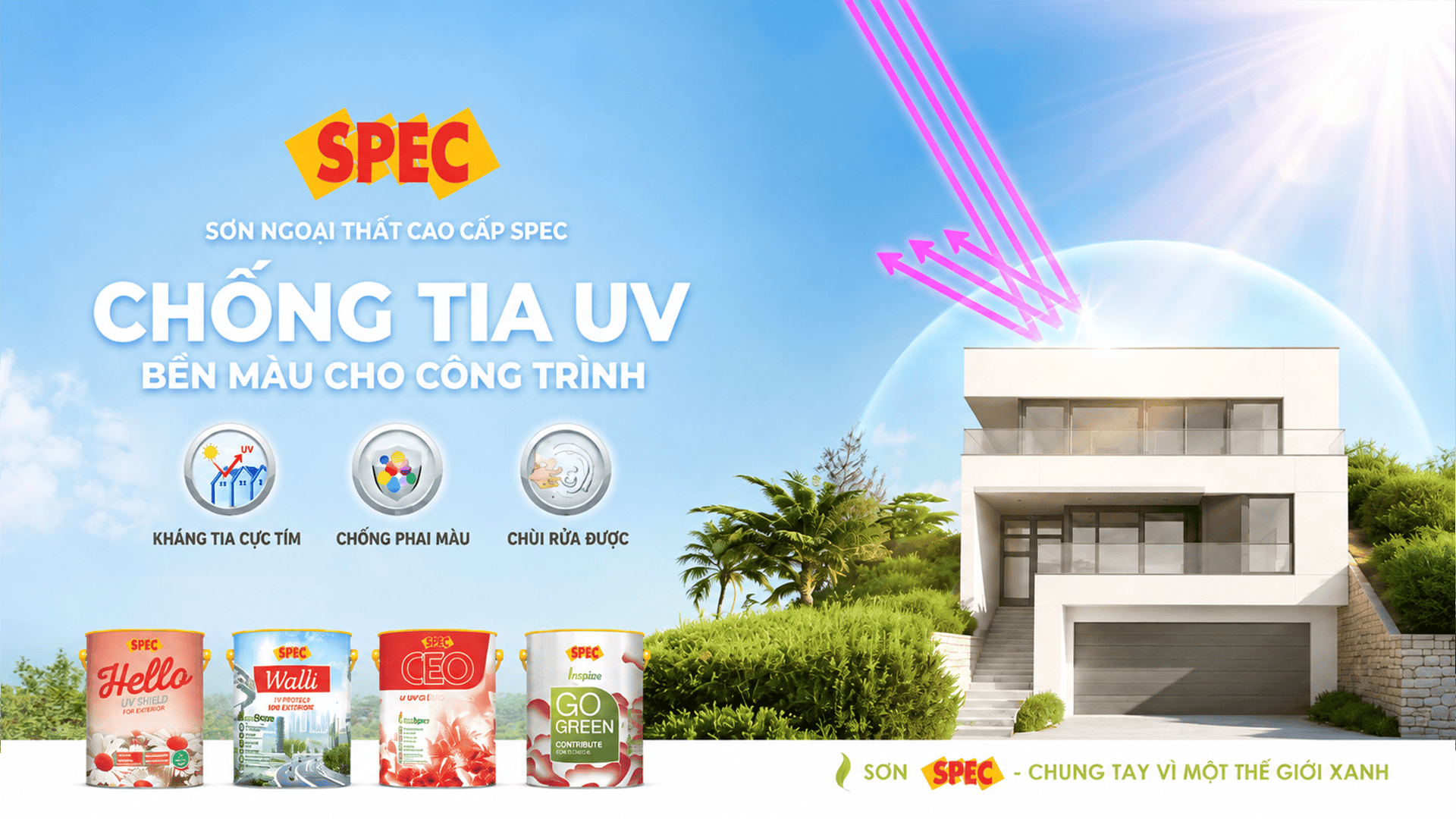 sơn ngoại thất cao cấp